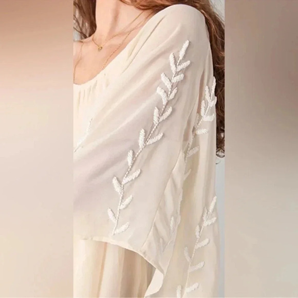 Beaded Mini Dress By Free People - Picture 3 of 6